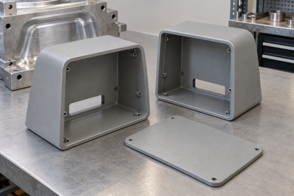 AI-generated concept: thermoformed electrical enclosures